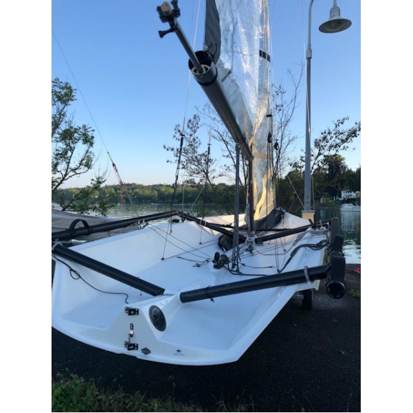 Jolle RS Sailing RS 800 Skiff Deutschland Binnen Bild 1